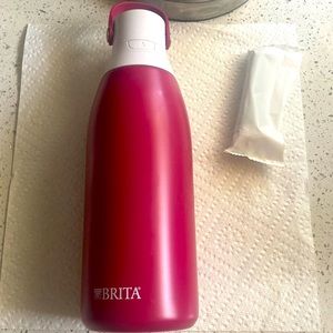 Stainless steel Brita Water bottle with filter NEW never used